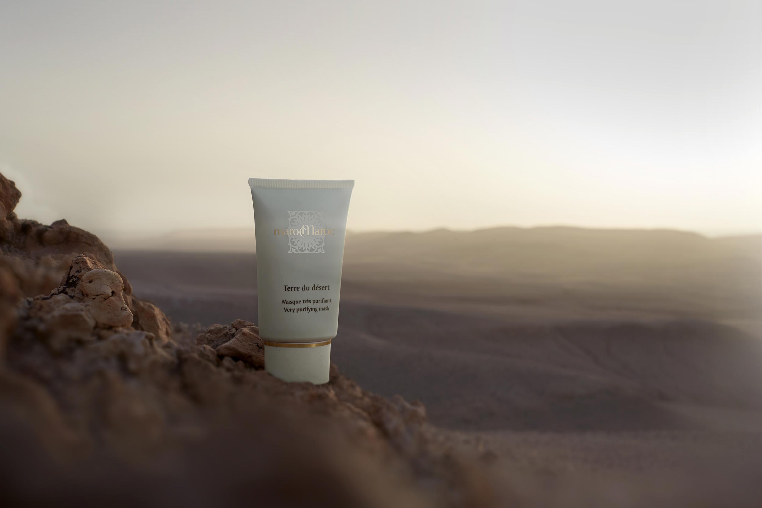 Terre du Desert - Soins Visage Masque Très Purifiant - marocMaroc